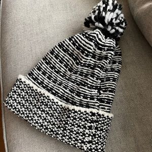 REBECCA MINKOFF Knit Pom Pom Hat